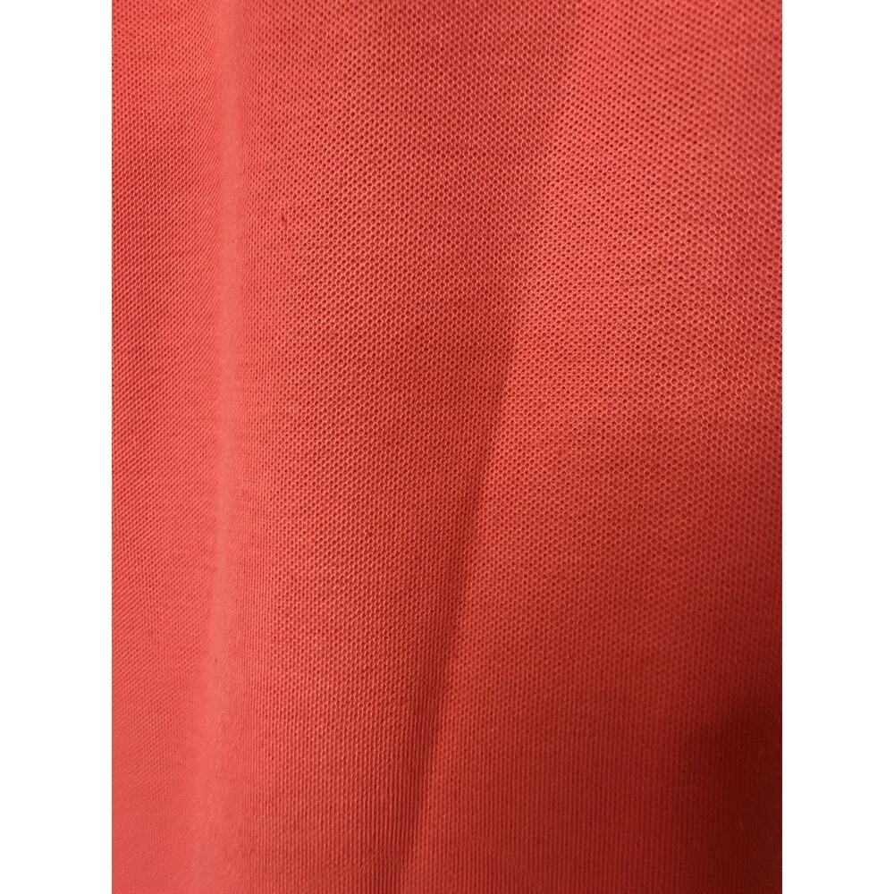 Vintage Levi's Shirts Men's Polo Shirt S/M 1980s Coral Short Sleeve - Picture 5 of 7